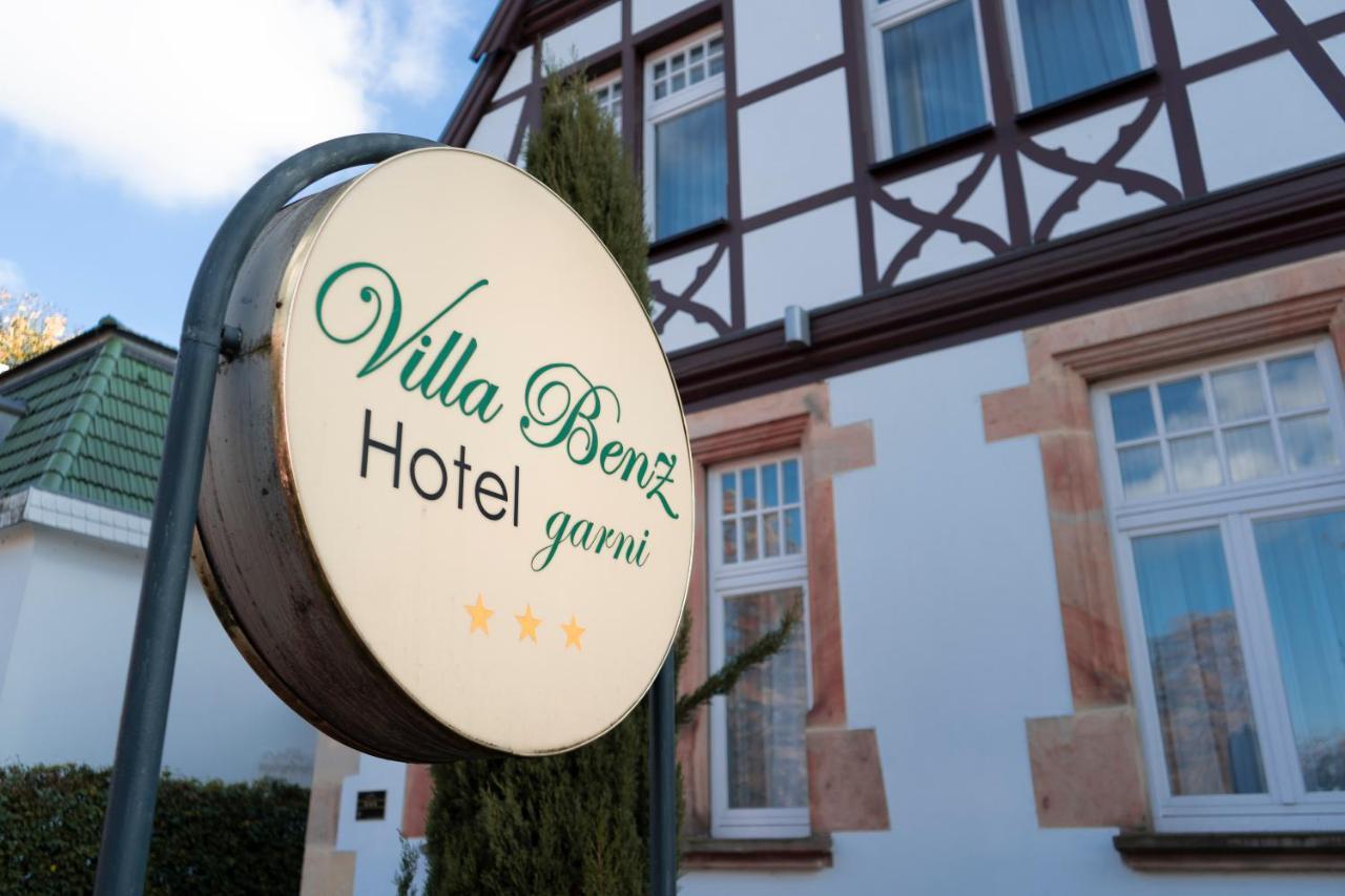 Villa Benz Hotel Garni Schwetzingen Luaran gambar