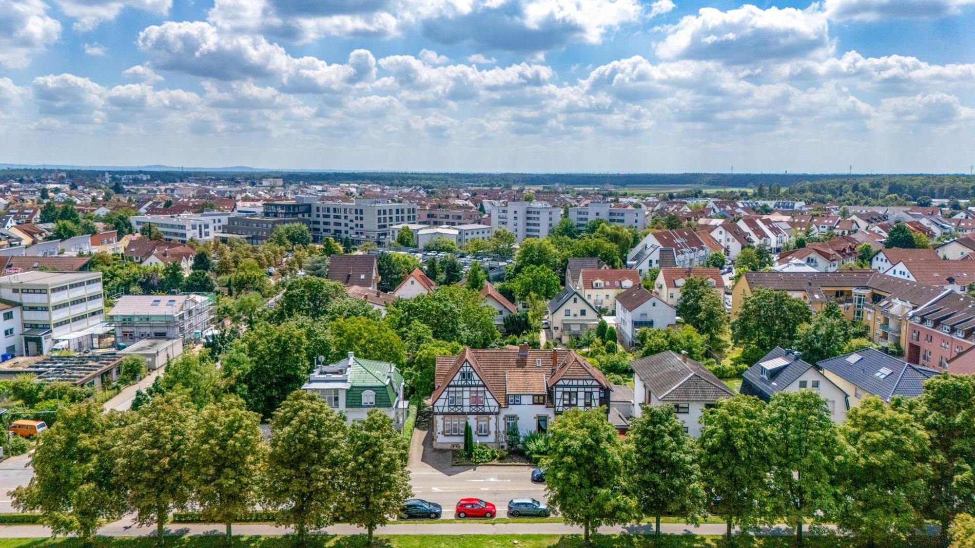 Villa Benz Hotel Garni Schwetzingen Luaran gambar